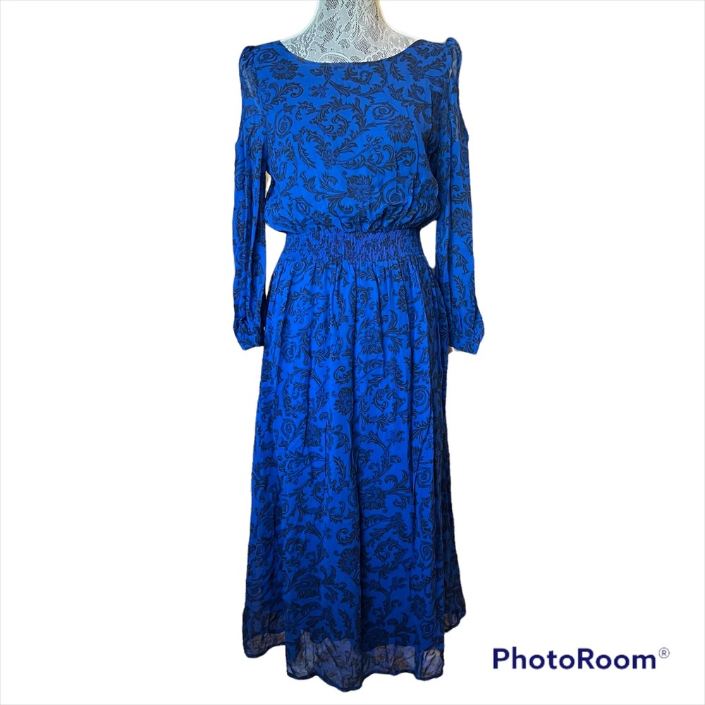TOPSHOP Blue Dress